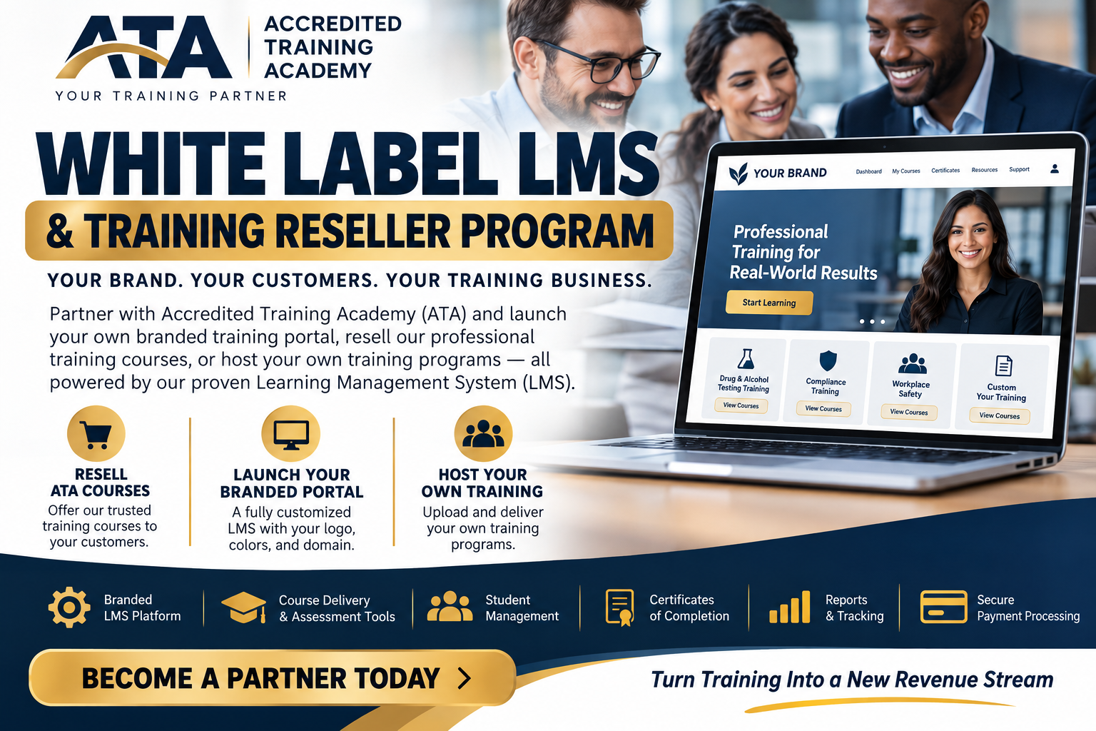 White Label LMS & Training Reseller Program | ATA